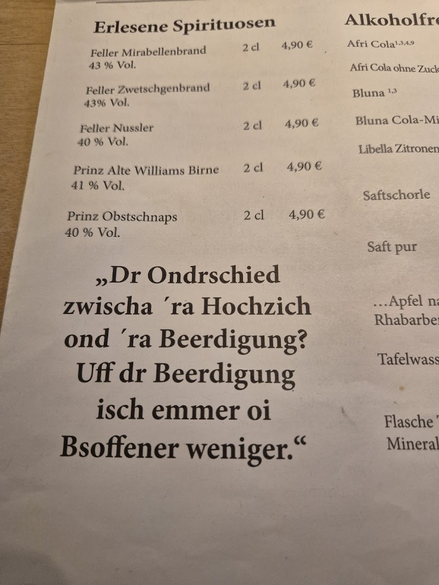 Menu - Herrenkeller photo 7